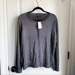 Banana Republic metallic cardigan